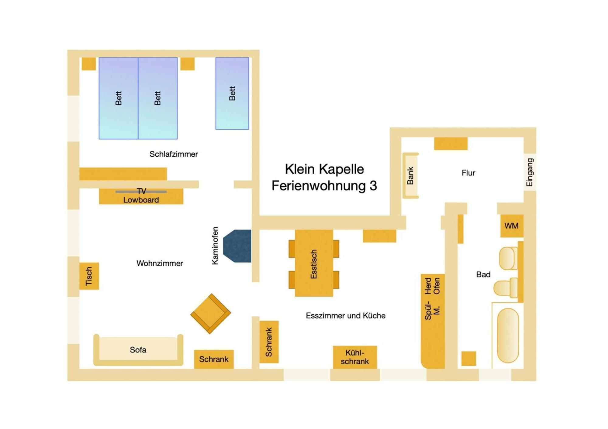 Ferienwohnungen Klein Kapelle Gingst Exterior photo